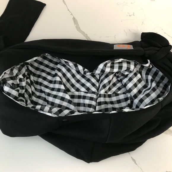 Tomkas Dog / Cat Sling Carrier Small Animal With Safety Leash Black NWT - Picture 7 of 10